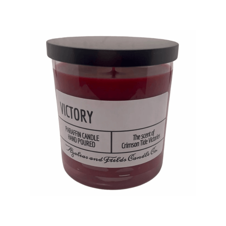 Alabama Crimson Tide “Victory” Candle - Azaleas and Fields